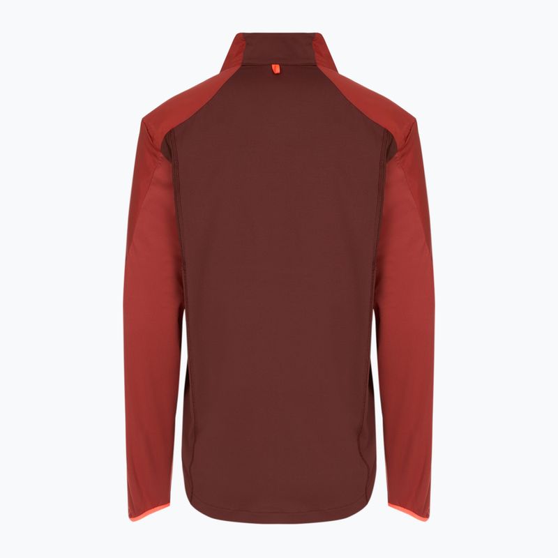 Férfi Brooks Fusion Hybrid réz/run mazsola futódzseki 2