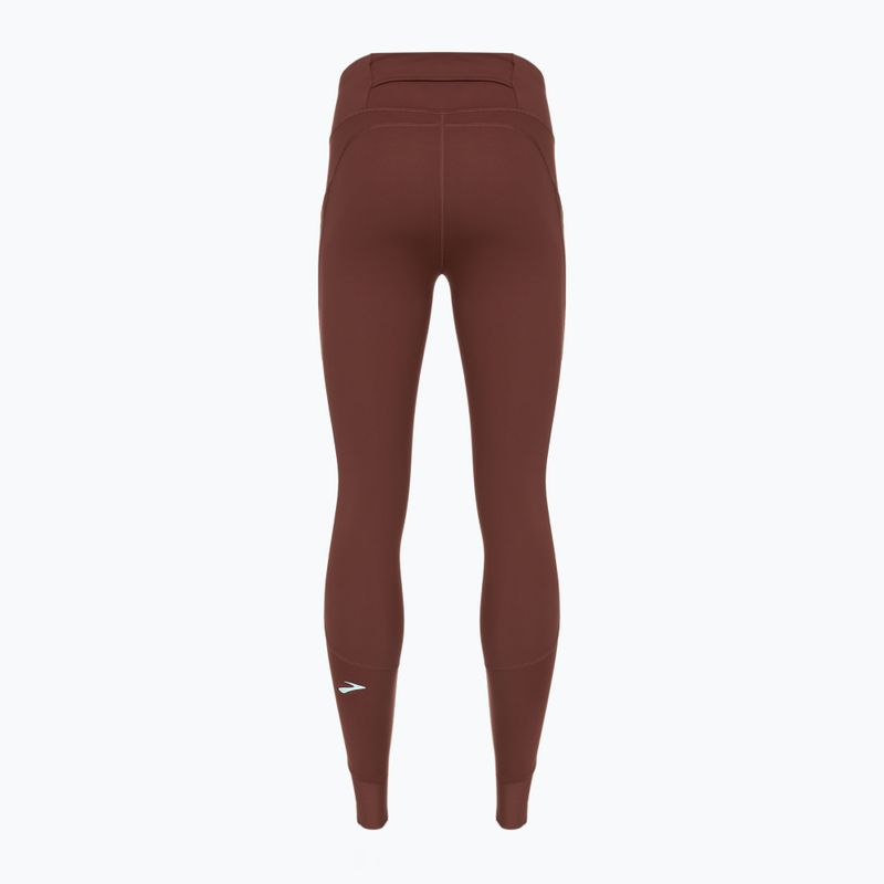 Női Brooks Momentum Thermal Tight futó leggings mazsolás női futónadrág 2