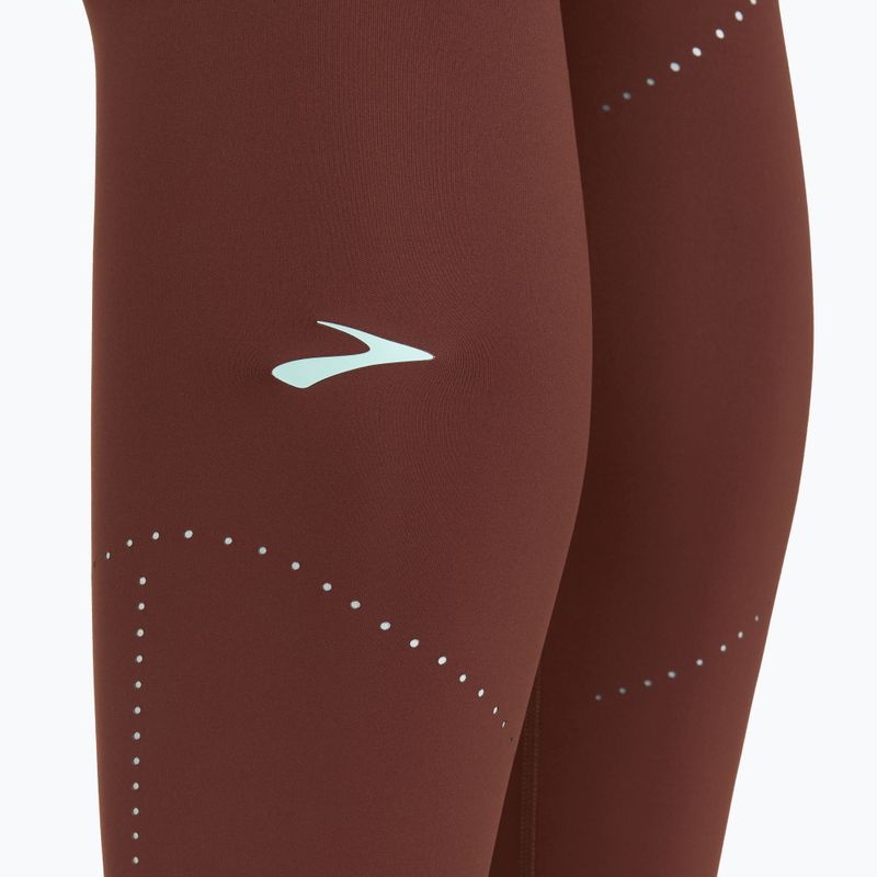 Női Brooks Method 7/8 Tight futó leggings mazsola 4