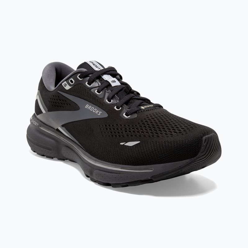 Brooks Ghost 15 GTX férfi futócipő fekete/fekete gyöngyház/ötvözet 11