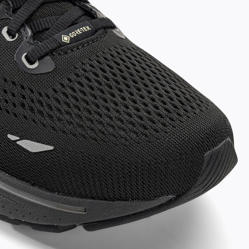 Brooks Ghost 15 GTX férfi futócipő fekete/fekete gyöngyház/ötvözet 7