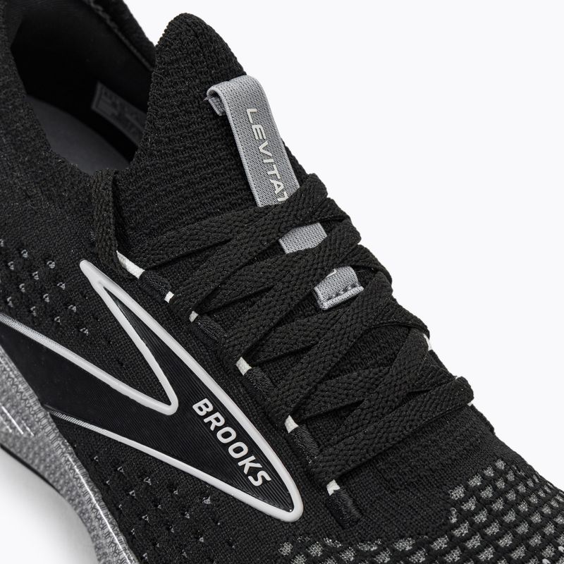 Brooks Levitate StealthFit 6 férfi futócipő fekete 1103971D046 8