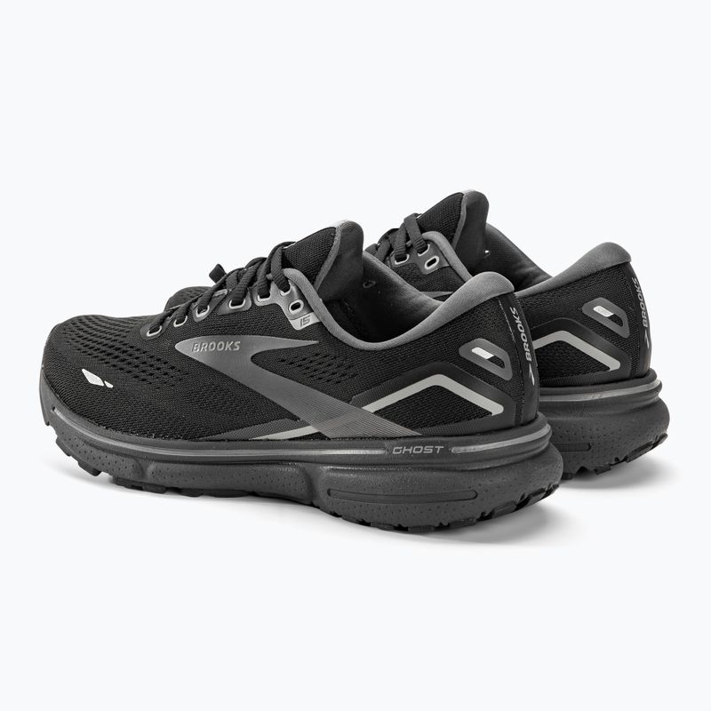 Brooks Ghost 15 GTX női futócipő fekete/fekete gyöngyház/ötvözet 3