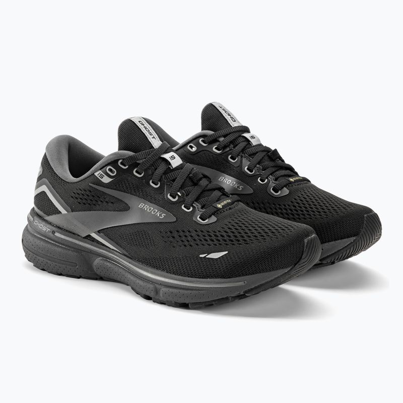 Brooks Ghost 15 GTX női futócipő fekete/fekete gyöngyház/ötvözet 4