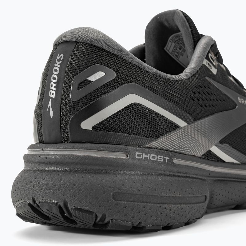 Brooks Ghost 15 GTX női futócipő fekete/fekete gyöngyház/ötvözet 9