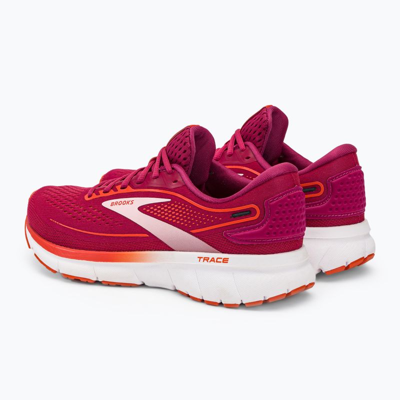 Brooks Trace 2 női futócipő piros 1203751B630 3