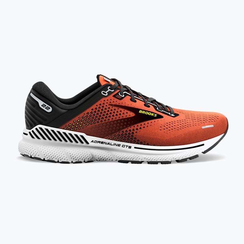 Férfi futócipő Brooks Adrenaline GTS 22 narancssárga 1103661D846 11