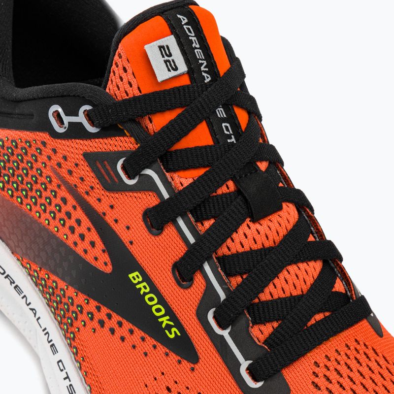 Férfi futócipő Brooks Adrenaline GTS 22 narancssárga 1103661D846 8