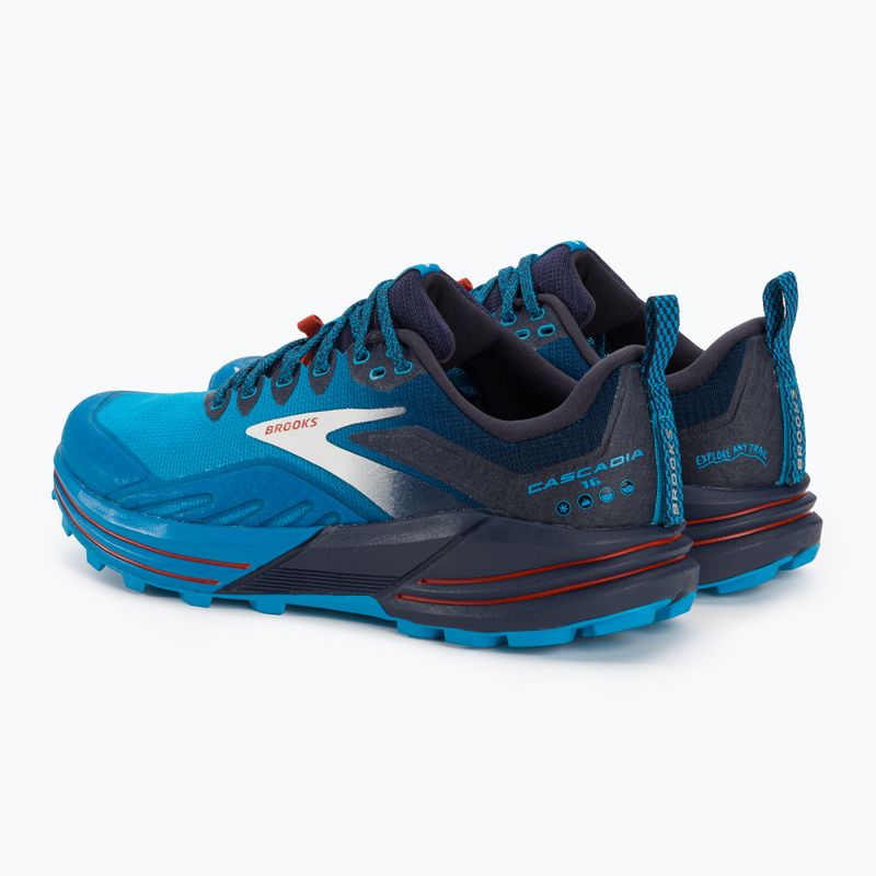 Brooks Cascadia 16 férfi futócipő peacoat/atomic blue/rooibos 4