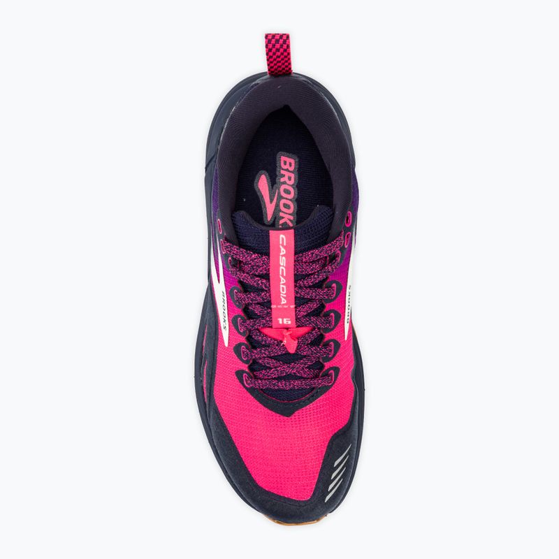 Női futócipő Brooks Cascadia 16 peacoat/pink/biscuit 5