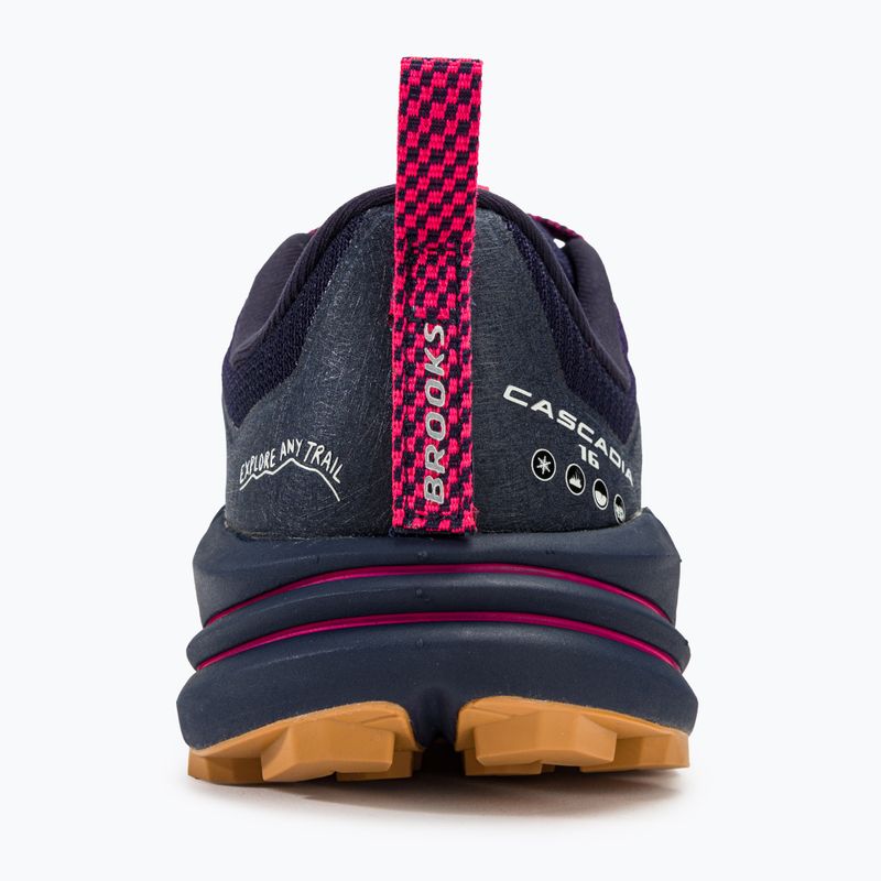 Női futócipő Brooks Cascadia 16 peacoat/pink/biscuit 6