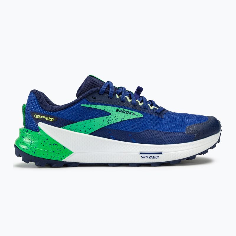 Férfi futócipő Brooks Catamount 2 navy/yucca/pink 2