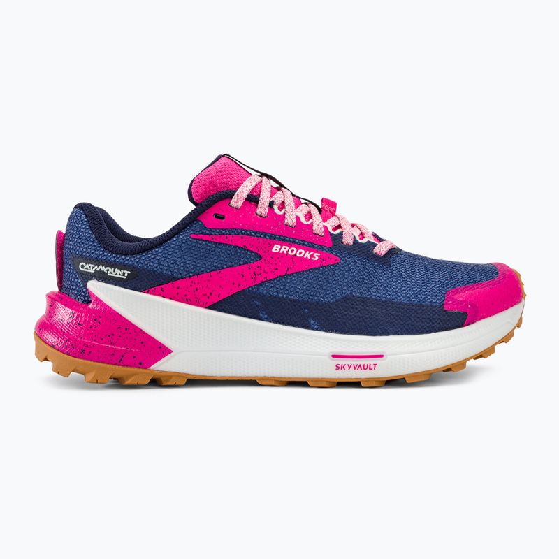 Női futócipő Brooks Catamount 2 peacoat/pink/biscuit 2