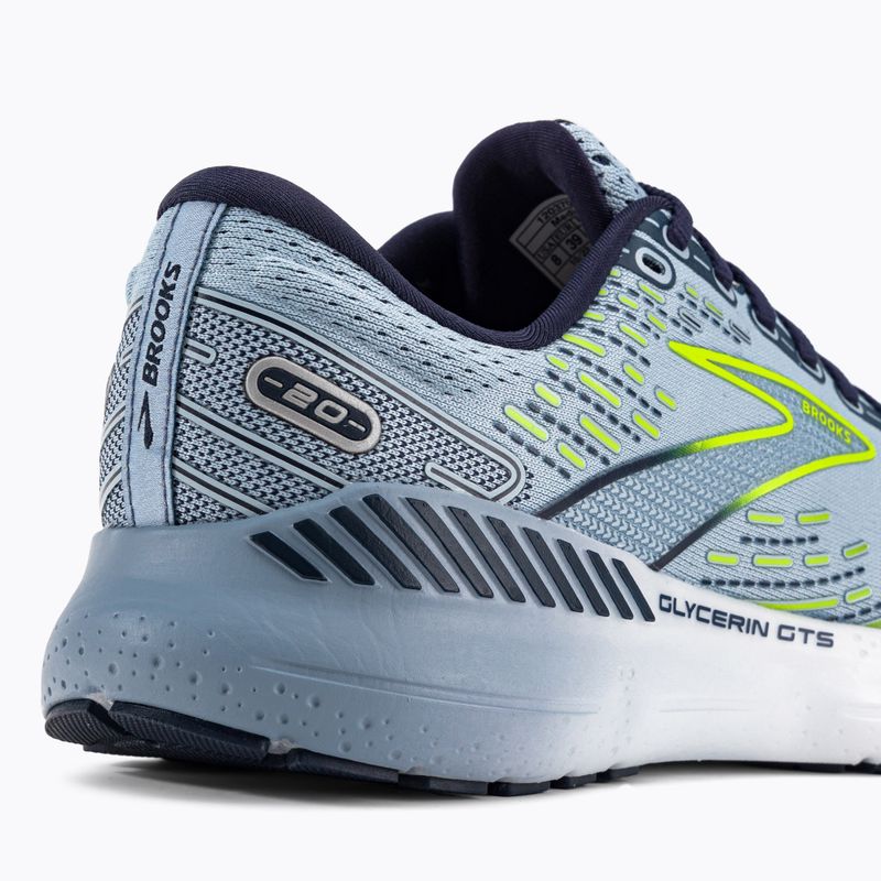 Női futócipő Brooks Glycerin GTS 20 kék 1203701B416 12