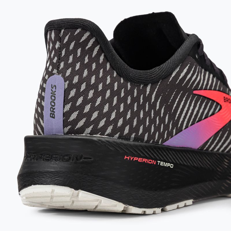 Brooks Hyperion Tempo női futócipő fekete-fehér 1203281B026 9
