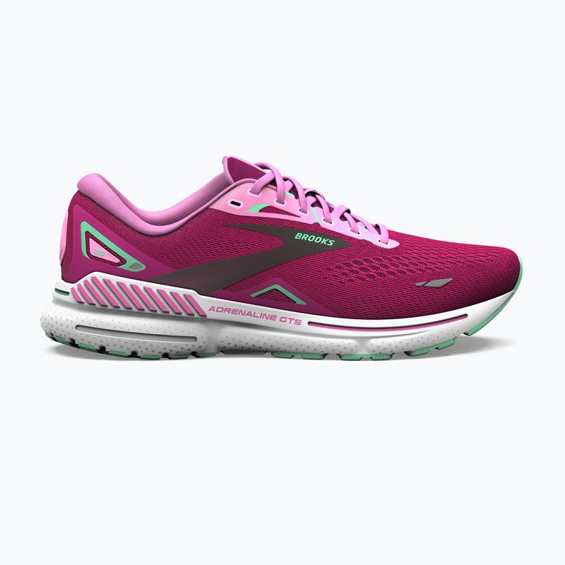 Női futócipő Brooks Adrenaline GTS 23 rózsaszín/fesztivál fukszia/fekete 12