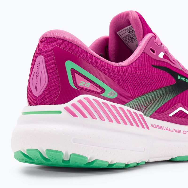 Női futócipő Brooks Adrenaline GTS 23 rózsaszín/fesztivál fukszia/fekete 9