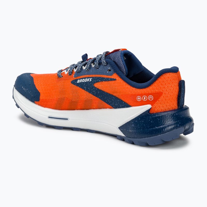 Férfi futócipő Brooks Catamount 2 firecracker/navy/blue 3