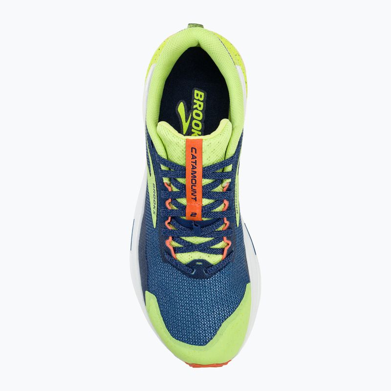 Férfi futócipő Brooks Catamount 2 navy/firecracker/sharp green 5