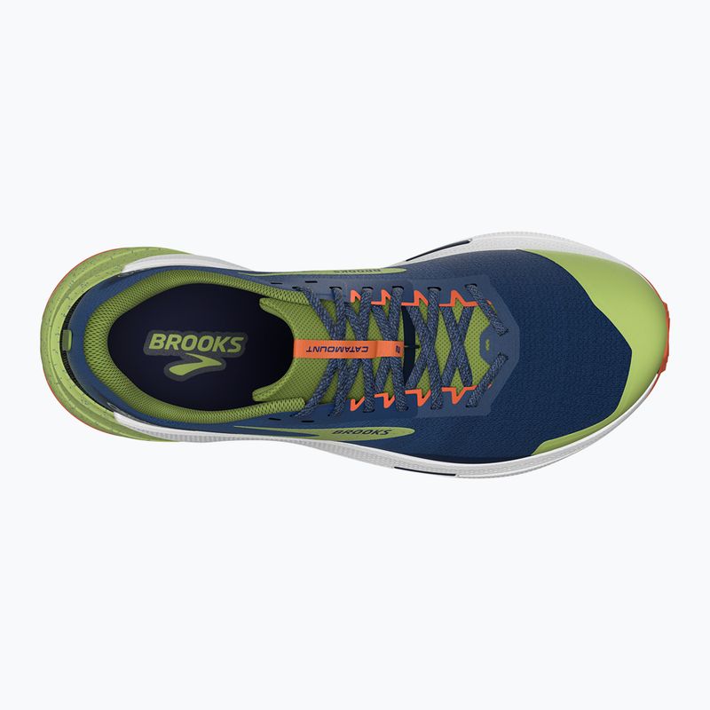 Férfi futócipő Brooks Catamount 2 navy/firecracker/sharp green 13