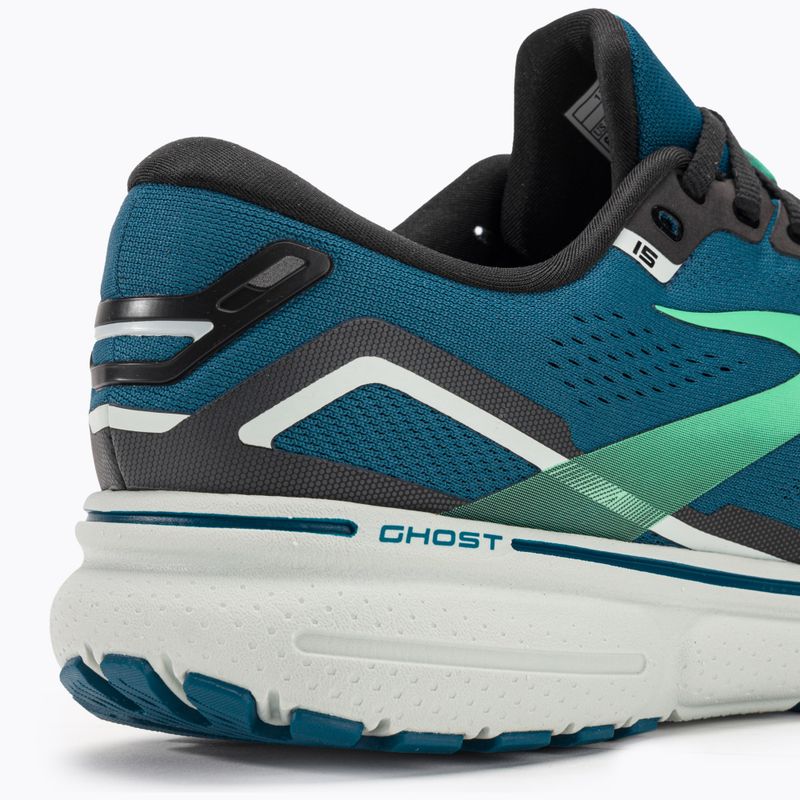 Brooks Ghost 15 férfi futócipő morrokán kék/fekete/tavaszi bimbó 9
