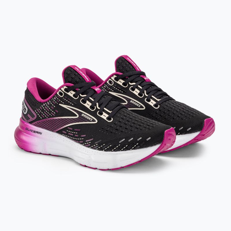 Női futócipő Brooks Glycerin 20 fekete/fukszia/vászon 6