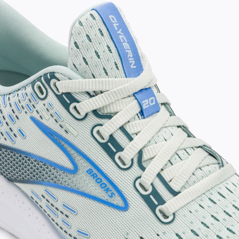 Női futócipő Brooks Glycerin 20 kék üveg/marina/legion kék 10