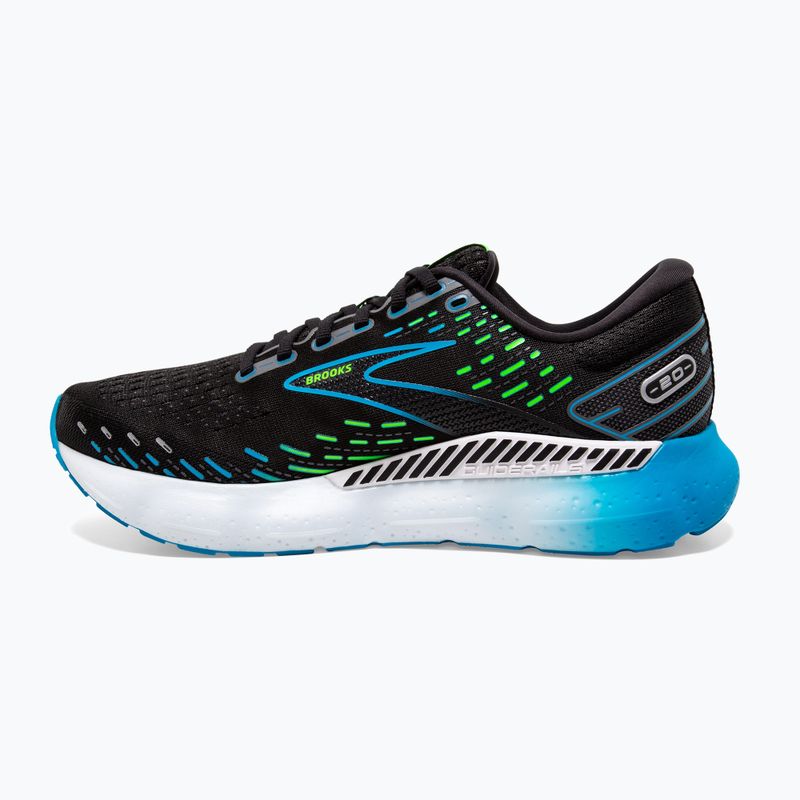 Brooks Glycerin GTS 20 férfi futócipő fekete/hawaii óceán/zöld 13