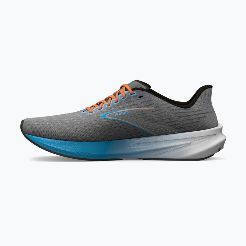 Brooks Hyperion férfi futócipő szürke/atomic blue/scarlet 13