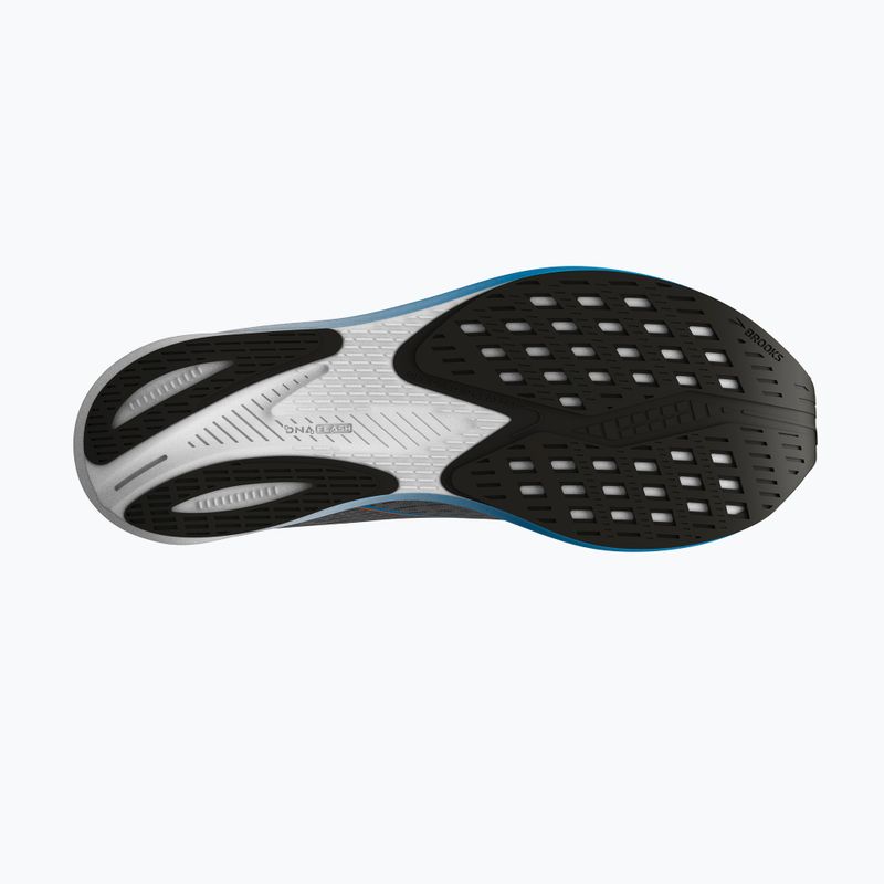Brooks Hyperion férfi futócipő szürke/atomic blue/scarlet 14
