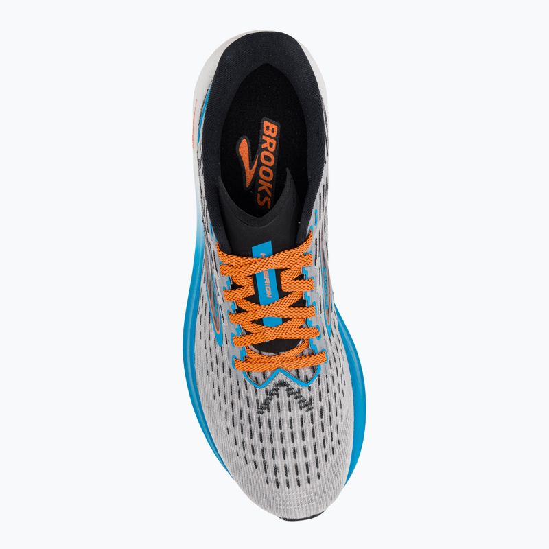 Brooks Hyperion férfi futócipő szürke/atomic blue/scarlet 6