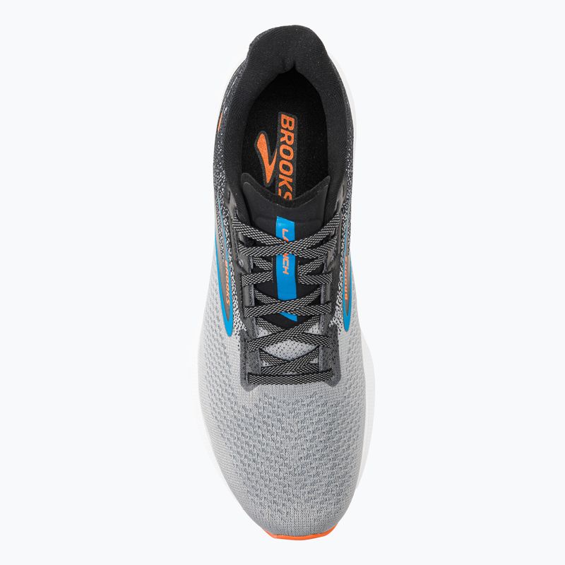 Brooks Launch 10 férfi futócipő fekete/atomic blue/skarlát ibis 7