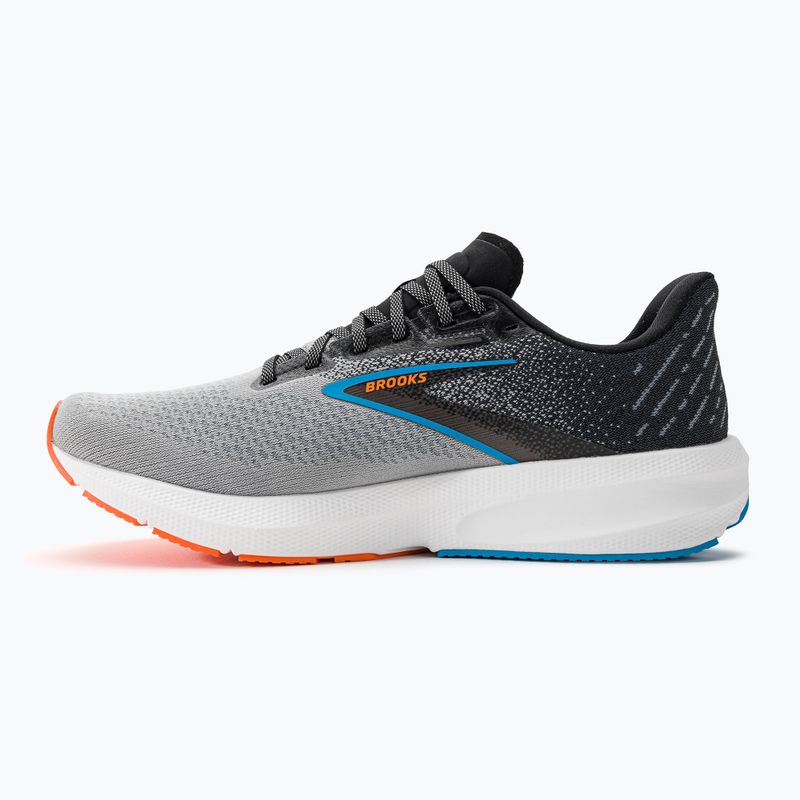 Brooks Launch 10 férfi futócipő fekete/atomic blue/skarlát ibis 3