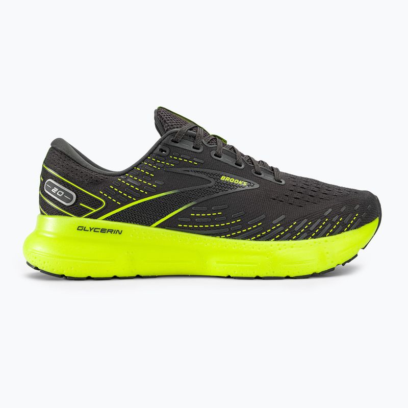 Férfi futócipő Brooks Glycerin 20 black/blackened pear/white 2