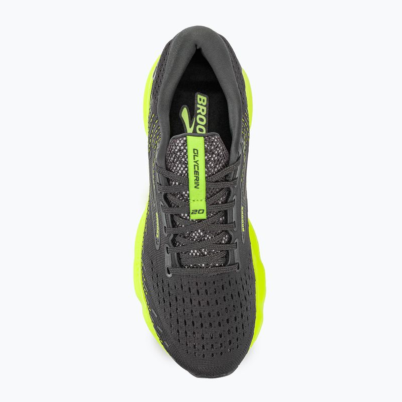 Férfi futócipő Brooks Glycerin 20 black/blackened pear/white 5