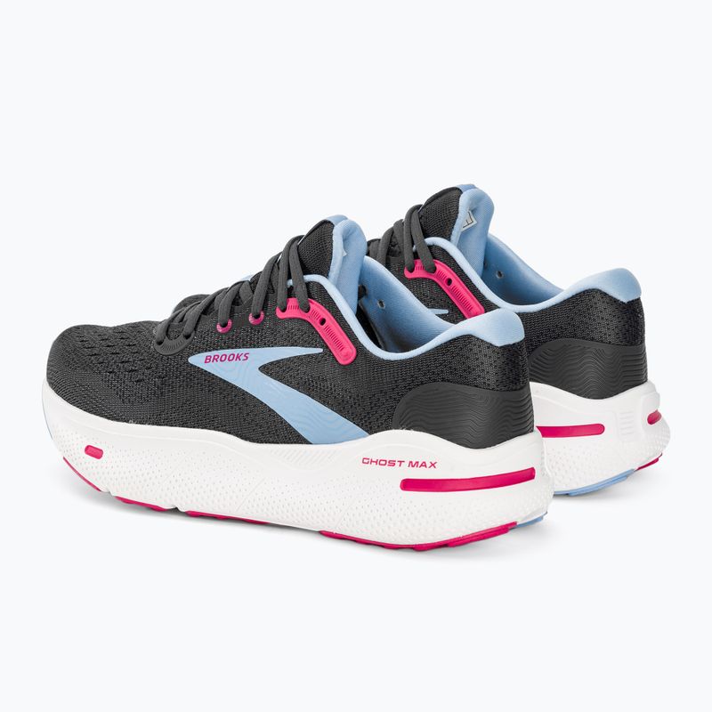 Férfi futócipő  Brooks Ghost Max ebony/open air/lilac rose 4