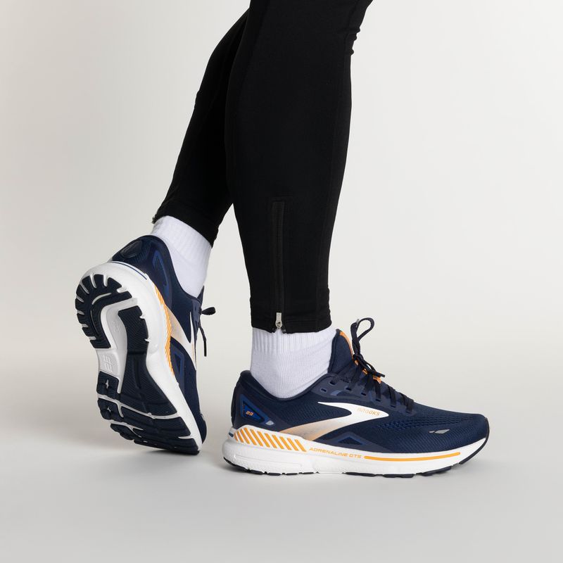 Férfi futócipő  Brooks Adrenaline GTS 23 peacoat/ultramarina/orange 2