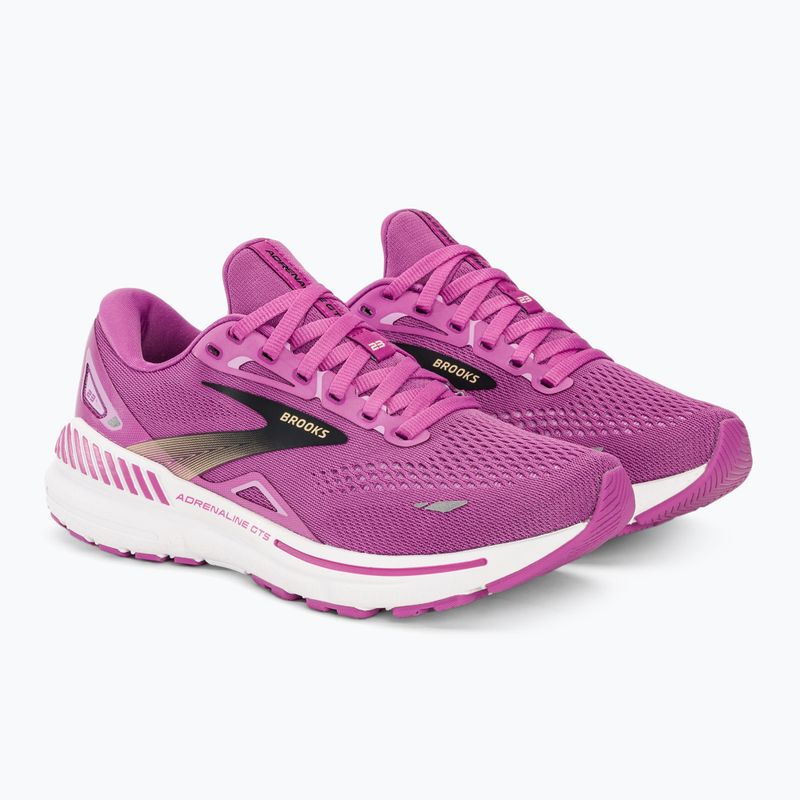 női futócipő  Brooks Adrenaline GTS 23 orchid/black/purple 5