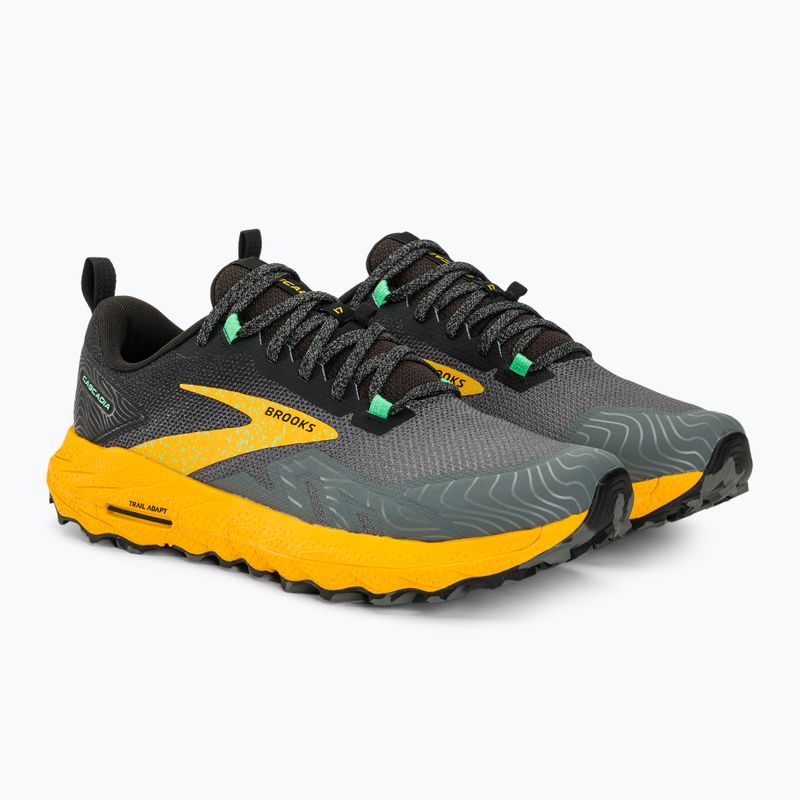 Férfi futócipő  Brooks Cascadia 17 lemon chrome/sedona sage 5