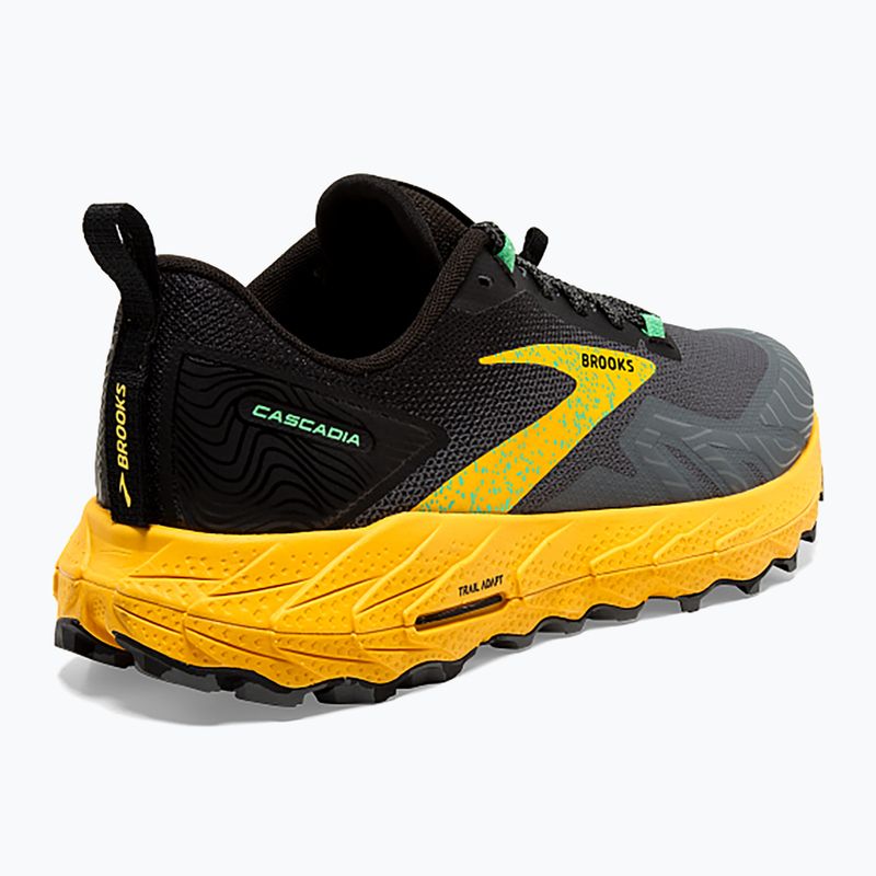 Férfi futócipő  Brooks Cascadia 17 lemon chrome/sedona sage 10