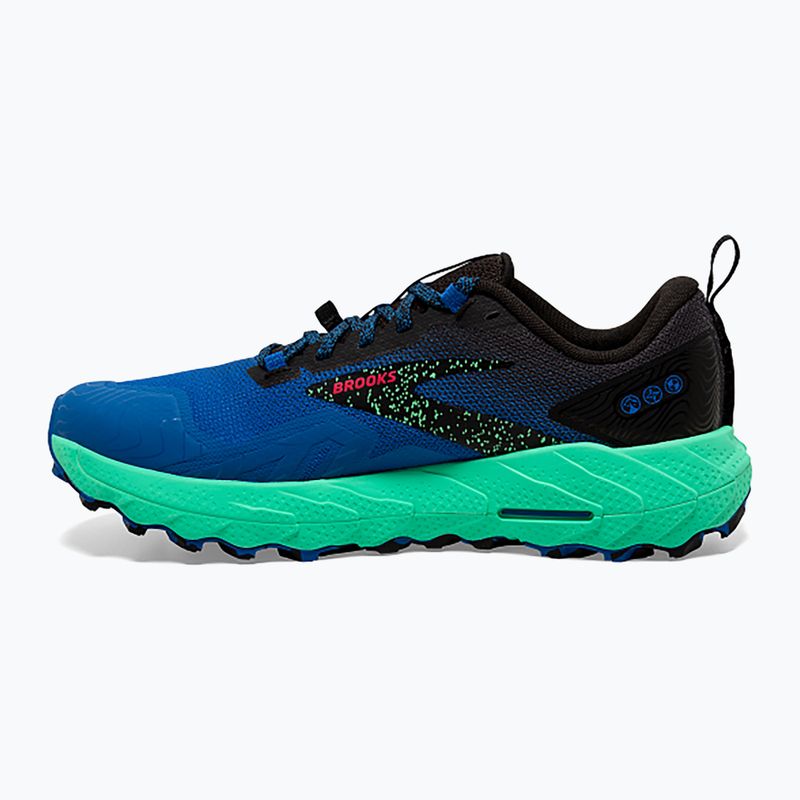 Férfi futócipő  Brooks Cascadia 17 victoria blue/black/spring bud 9