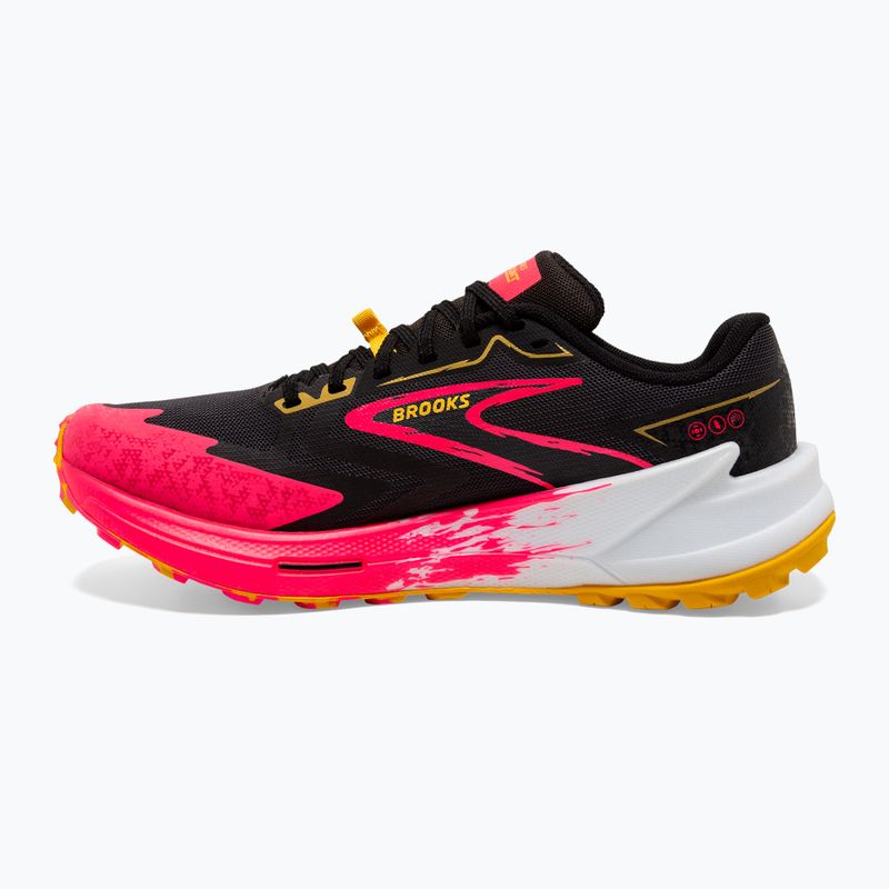 női futócipő  Brooks Catamount 3 black/diva pink/lemon chrome 9