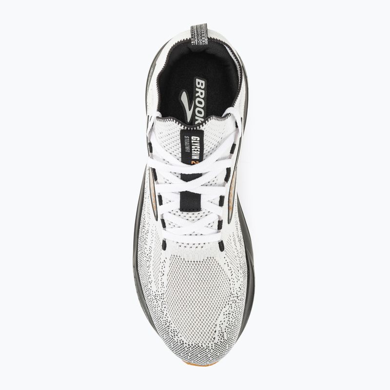 Férfi futócipő  Brooks Glycerin StealthFit 21 white/grey/black 7