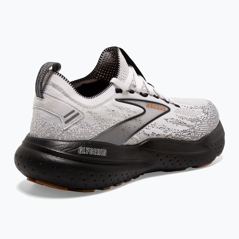 Férfi futócipő  Brooks Glycerin StealthFit 21 white/grey/black 10