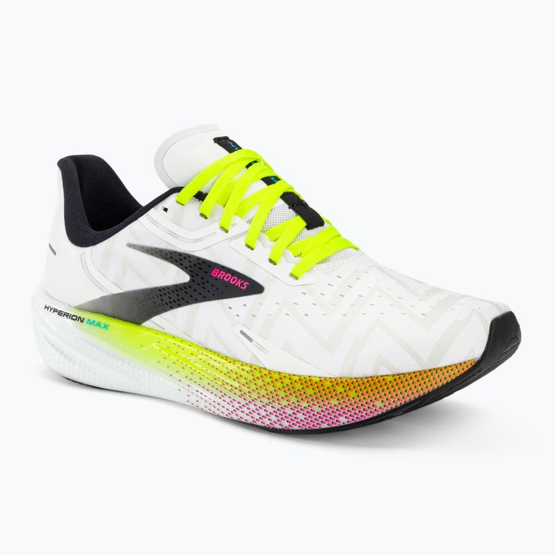 Férfi futócipő  Brooks Hyperion Max white/black/nightlife