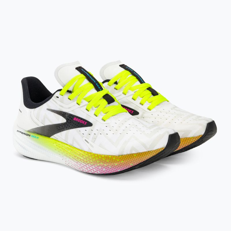 női futócipő  Brooks Hyperion Max white/black/nightlife 5