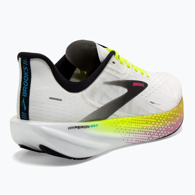 női futócipő  Brooks Hyperion Max white/black/nightlife 9