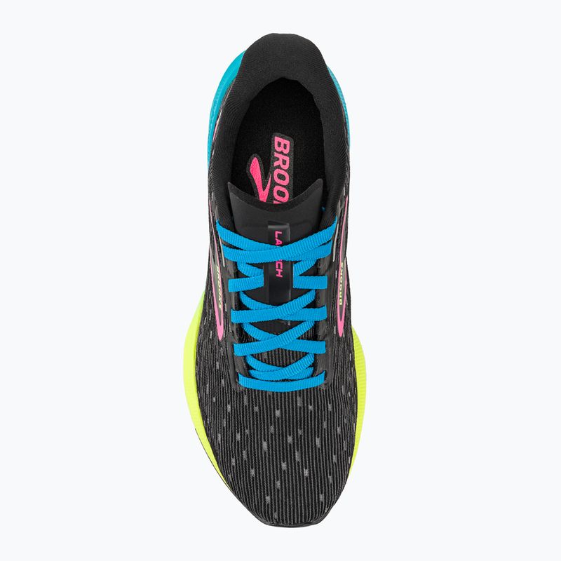 Női futócipő Brooks Launch 10 black/nightlife/blue 5