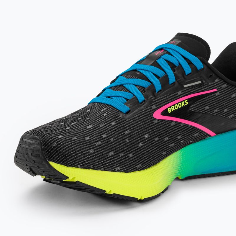 Női futócipő Brooks Launch 10 black/nightlife/blue 7