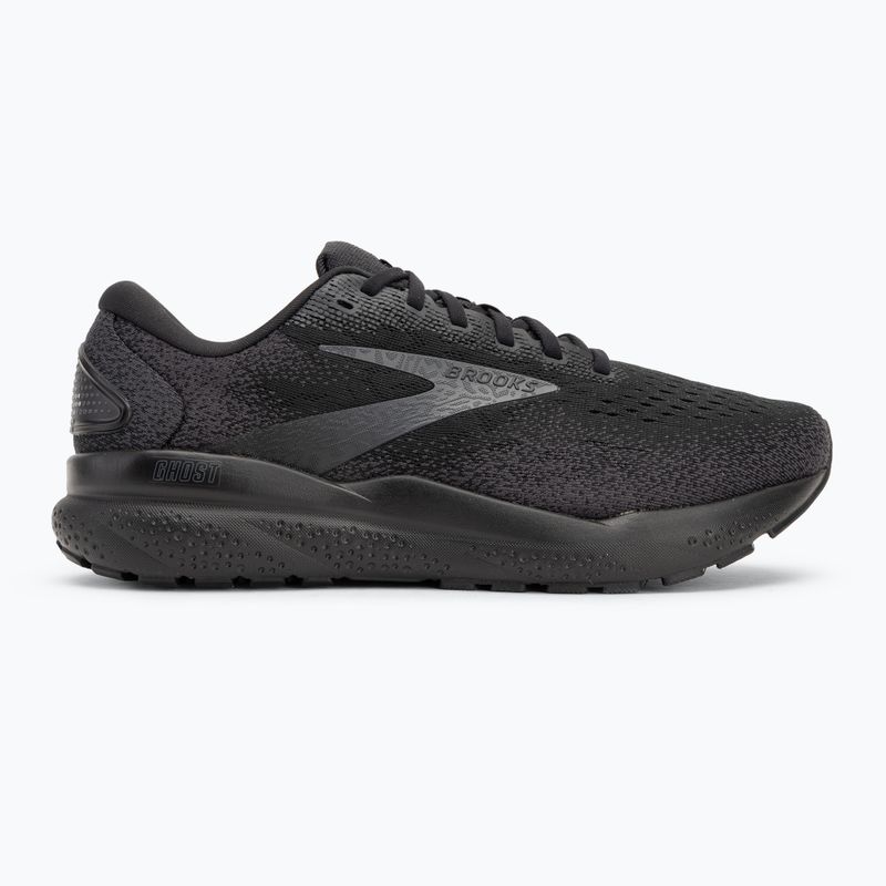 Férfi futócipő Brooks Ghost 16 wide fit fekete/fekete/ebony 2